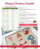 Vintage Christmas Sampler Cross Stitch Pattern