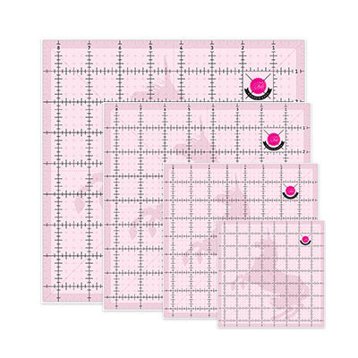 Tula Pink Square Templates Set with Unicorn