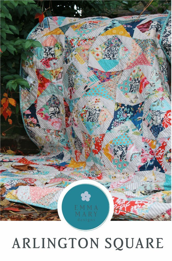 Arlington Square Quilt Pattern Set