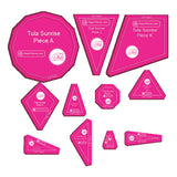 Tula Sunrise Quilt Acrylic Template Set