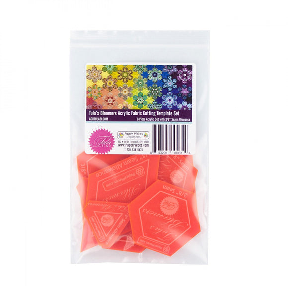 Tula's Bloomers Acrylic Templates Pack