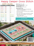 PRE-ORDER Happy Camper Cross Stitch DMC Floss Kit by Lori Holt