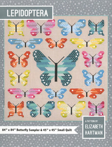 Lepidoptera Quilt Pattern Book by Elizabeth Hartman