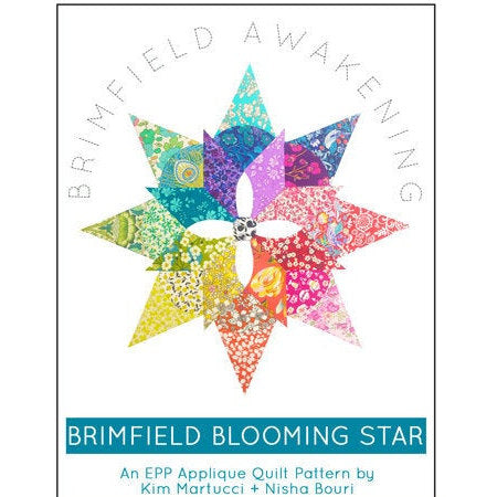 NEW Blooming Star Quilt Pattern by Brimfield Awakening
