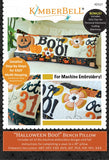 Halloween Boo! Bench Pillow Machine Embroidery CD by Kimberbell Designs