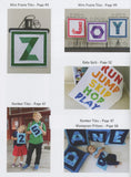 Alphabet Soup Pattern Book by Jaybird Quilts