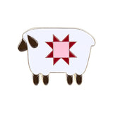 Prim Sheep Enamel Needle Minder by Lori Holt of Bee in my Bonnet