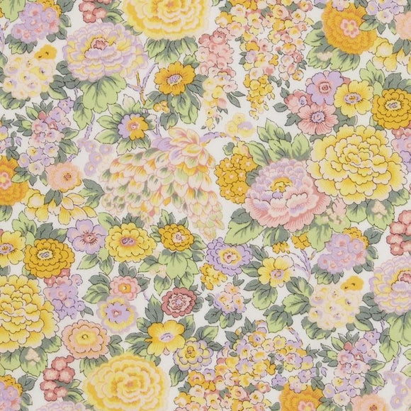 Elysian Day Yellow Liberty London Tana Lawn