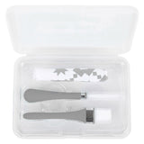 Oh Sew Clean Brush and Cloth Set Grey by Lori Holt