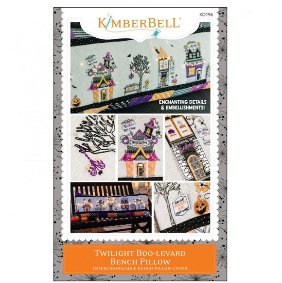 Twilight Boo-Levard Bench Pillow Sewing Pattern by KimberBell