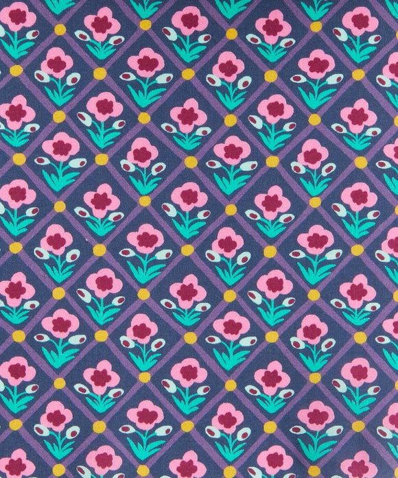 Ani-Rai Purple Liberty London Tana Lawn