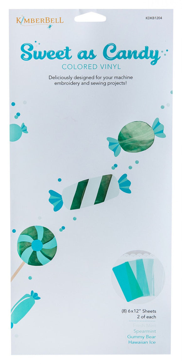 Sweet As Candy Blues Fresh Mint and Spearmint Vinyl by Kimberbell