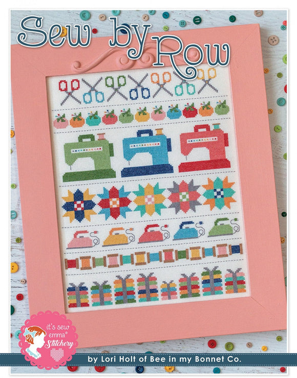 Sew By Row Cross Stitch Kit by Lori Holt