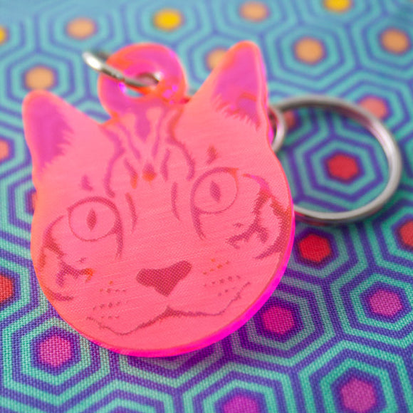 Cat Keychain by Tula Pink
