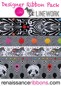 Tula Pink LineWork Ribbon Pack