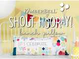Shout Hooray Bench Pillow Embroidery Kit