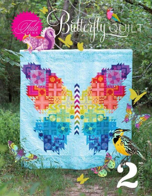 Butterfly Quilt Kit featuring Daydreamer by Tula Pink