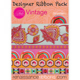 Tula Pink Strawberry Designer Ribbon Pack