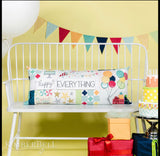 Shout Hooray Bench Pillow Embroidery Kit