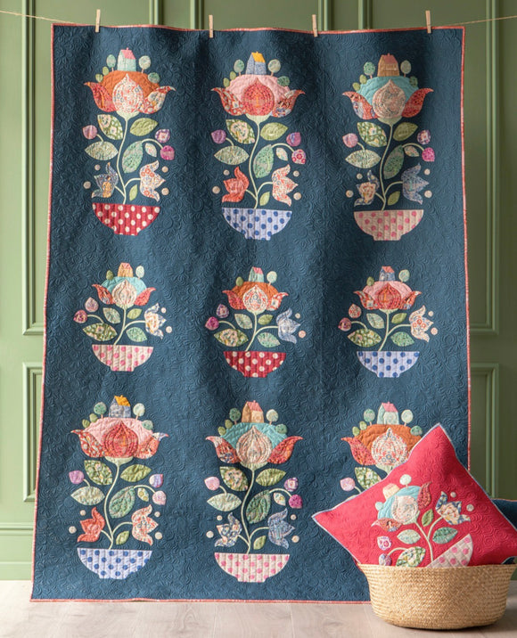 Putting Down Roots Quilt Kit Quilt Kit featuring Tilda