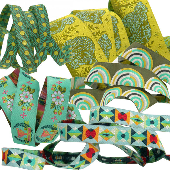Tula Pink Vintage Winner Designer Ribbon Pack