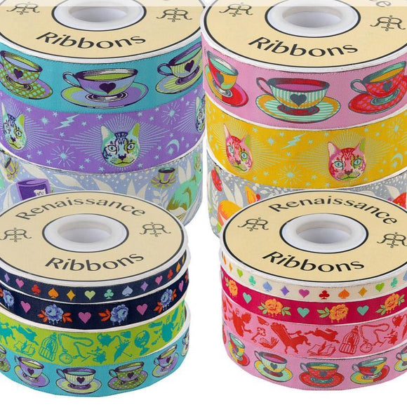 Curiouser and Curiouser Tula Pink Ribbon Pack